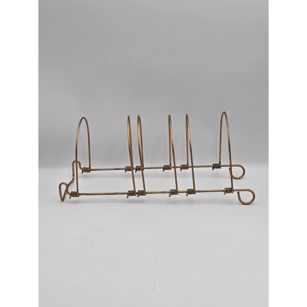 Wire Mail Sorter Rack‎ Bronze/ Gold Wire Vintage Industrial Style